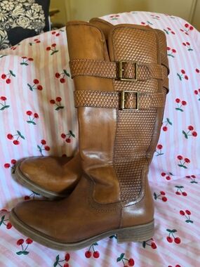 Tall Leather Boots
